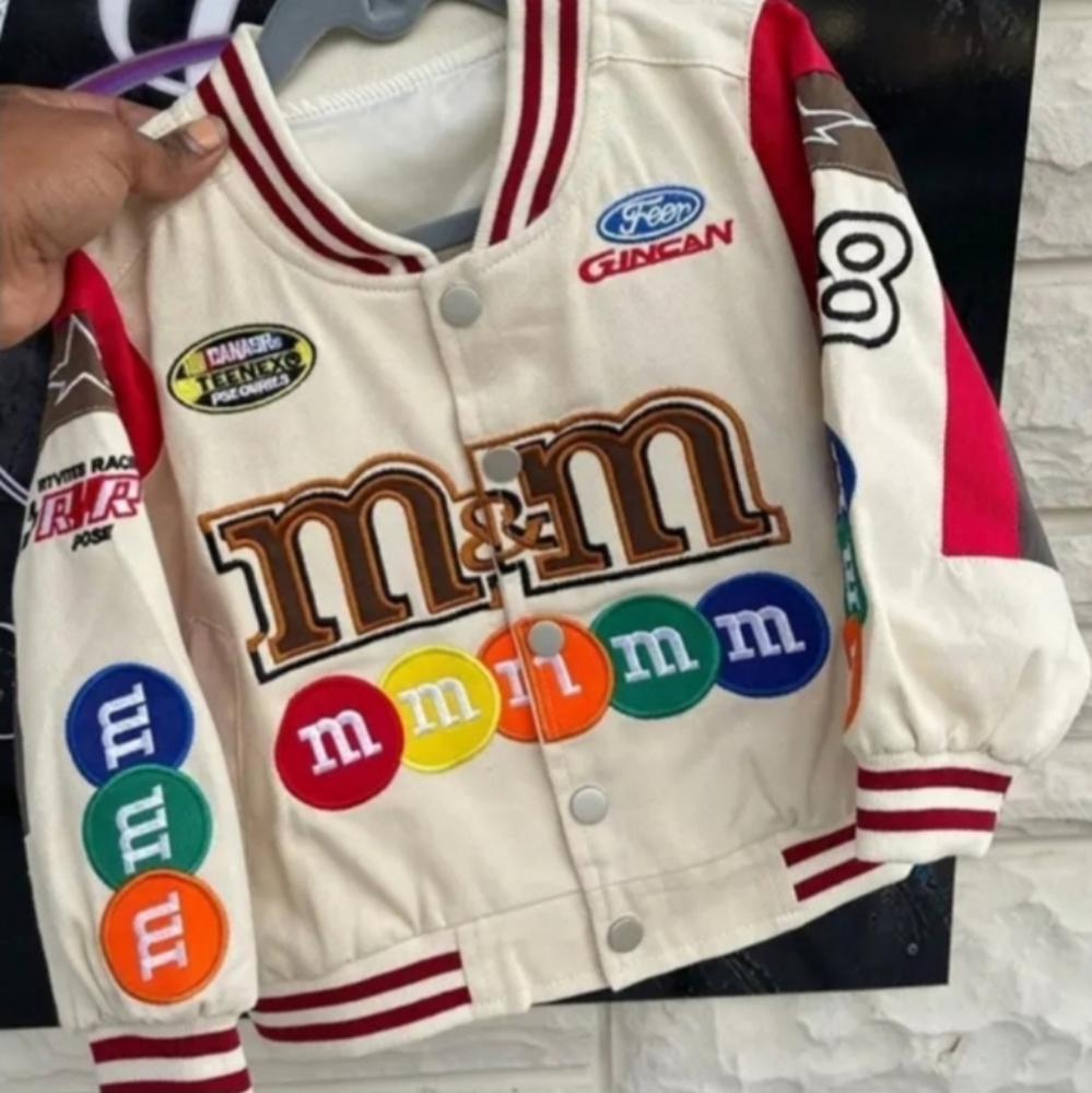 Kid Motorcycle Varsity Jackets - Picture 5 of 6